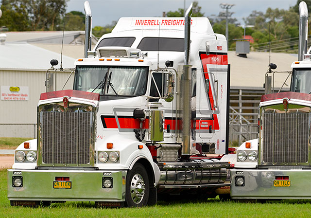 Inverell Freighters’ fleet of prime movers