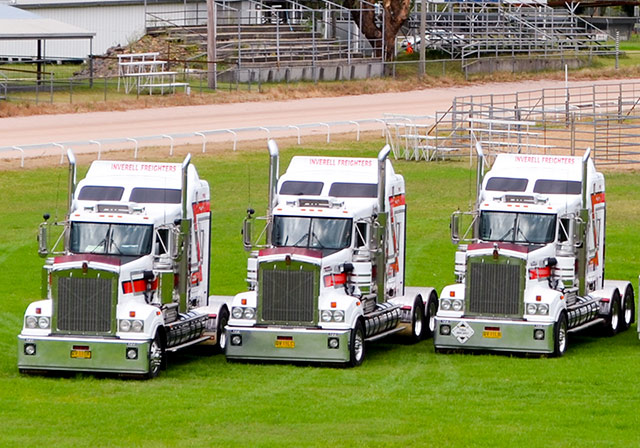 Inverell Freighters’ fleet of prime movers