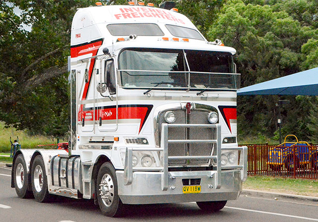 One of the Inverell Freighters’ fleet of prime movers