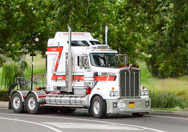 One of the Inverell Freighters’ fleet of prime movers