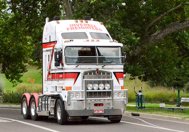 One of the Inverell Freighters’ fleet of prime movers