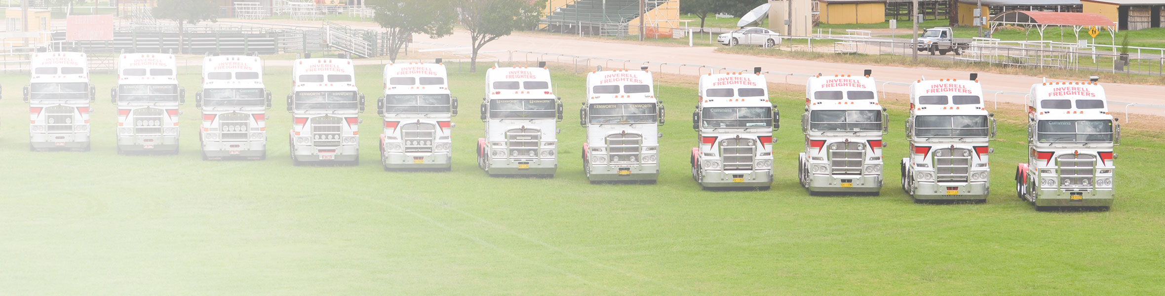 Inverell Freighters fleet of prime movers.